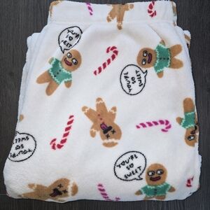 Ardene Festive Gingerbread Fleece Pants